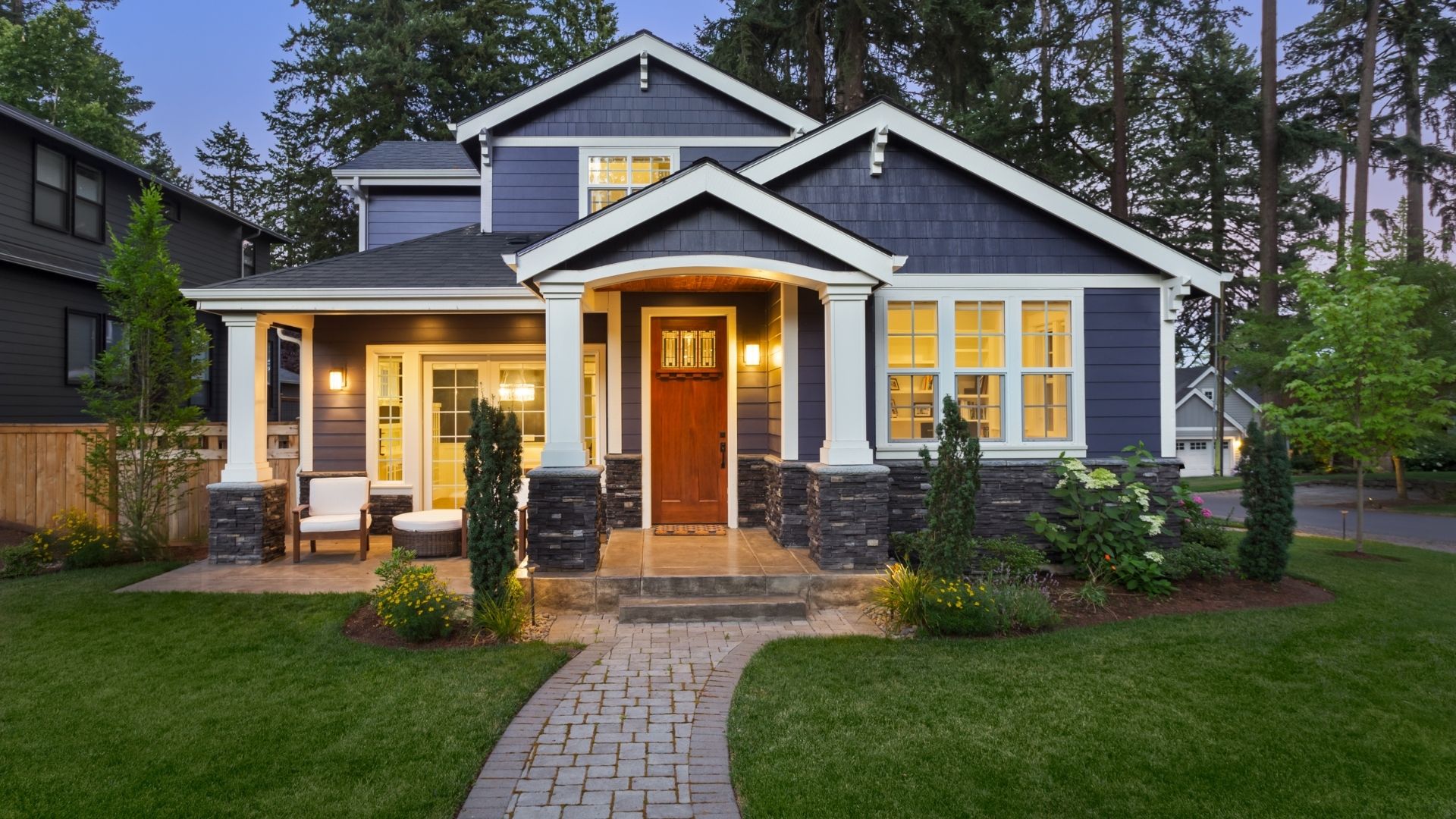 Completed exterior remodeling home project in Clark County, WA